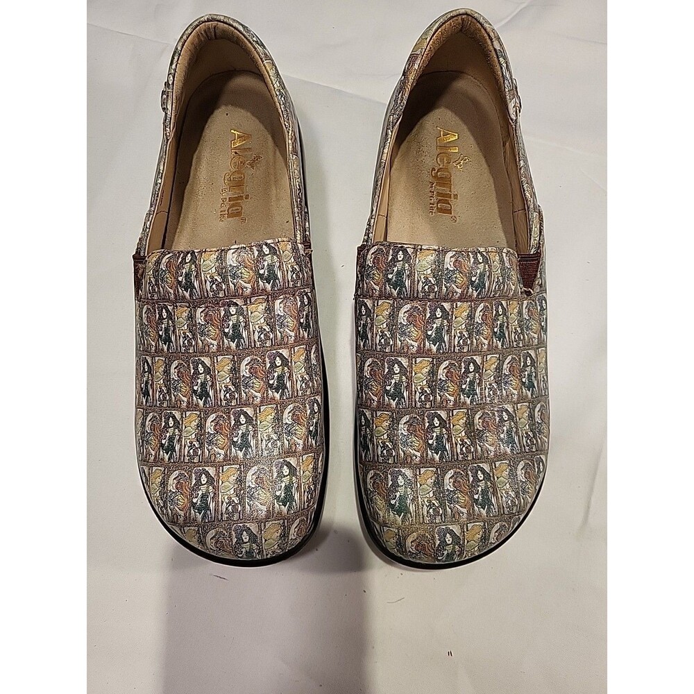 ALEGRIA Leather Clogs Women's Size 38 (US 7.5-8), Good Condition